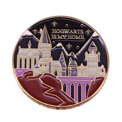 Colectia C1268 Magic Movie Ace email dur Insigna Rucsac Guler Ace pentru revere Decorare Bijuterii Cadouri pentru prieteni