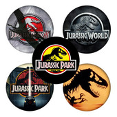 Jurassic Park Anime Insignă Ace Insigna metalică pentru rucsacuri Anime Lucruri icoane Simbol dinozaur Ace pentru haine pentru copii Broșă Decor anime