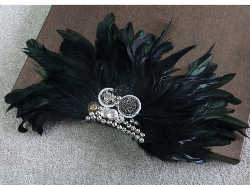 Μπουτονιέρα κλιπ γιακά καρφίτσα καρφίτσα γάμου επαγγελματικά κοστούμια συμπόσιο καρφίτσα μαύρο φτερό άγκυρα λουλούδι κορσάζ πάρτι μπαρ τραγουδιστής