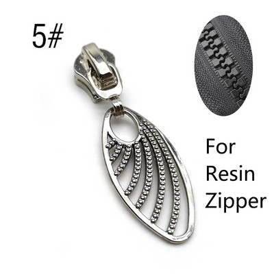 5/10/20 vnt. 5 # užtrauktukų slankikliai, skirti nailono / metalo / dervos užtrauktukams, juostos drabužių užtrauktuko galvutės taisymo rinkinys "pasidaryk pats" siuvimo pakeitimo priedai