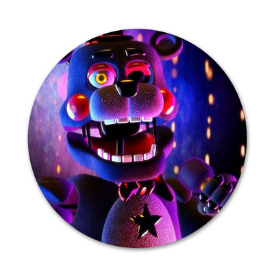 58mm Funny Sfm Fnaf Animatronics Icons Pins Insignă Decorare Broșe Insigne metalice pentru decorarea rucsacului