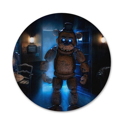 58mm Funny Sfm Fnaf Animatronics Icons Pins Insignă Decorare Broșe Insigne metalice pentru decorarea rucsacului