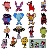 C3518 Cartoon Armsad emailiga nööpnõelad Prossid riietele Reväärinõelad seljakoti jaoks Klassikaline Manga Dekoratiivsed Märgid Aksessuaarid Kingitused