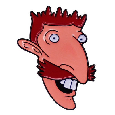 C3518 Cartoon Armsad emailiga nööpnõelad Prossid riietele Reväärinõelad seljakoti jaoks Klassikaline Manga Dekoratiivsed Märgid Aksessuaarid Kingitused