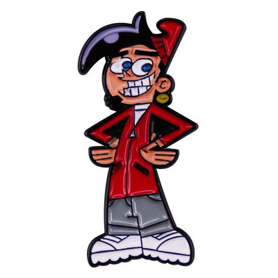 C3518 Cartoon Armsad emailiga nööpnõelad Prossid riietele Reväärinõelad seljakoti jaoks Klassikaline Manga Dekoratiivsed Märgid Aksessuaarid Kingitused