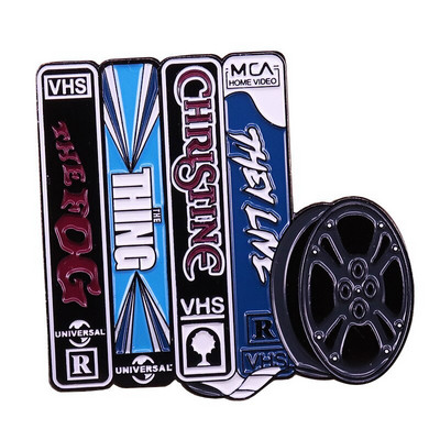 C3567 Emajlirane igle za lik za Noć vještica Broš iz horor filmova Odjeća Ruksak Značke za rever Modni nakit Dodaci Pokloni