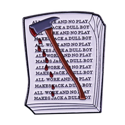 C3567 Emajlirane igle za lik za Noć vještica Broš iz horor filmova Odjeća Ruksak Značke za rever Modni nakit Dodaci Pokloni