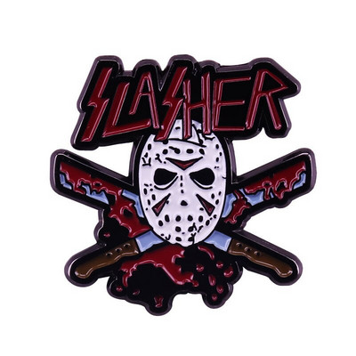 C3567 Emajlirane igle za lik za Noć vještica Broš iz horor filmova Odjeća Ruksak Značke za rever Modni nakit Dodaci Pokloni