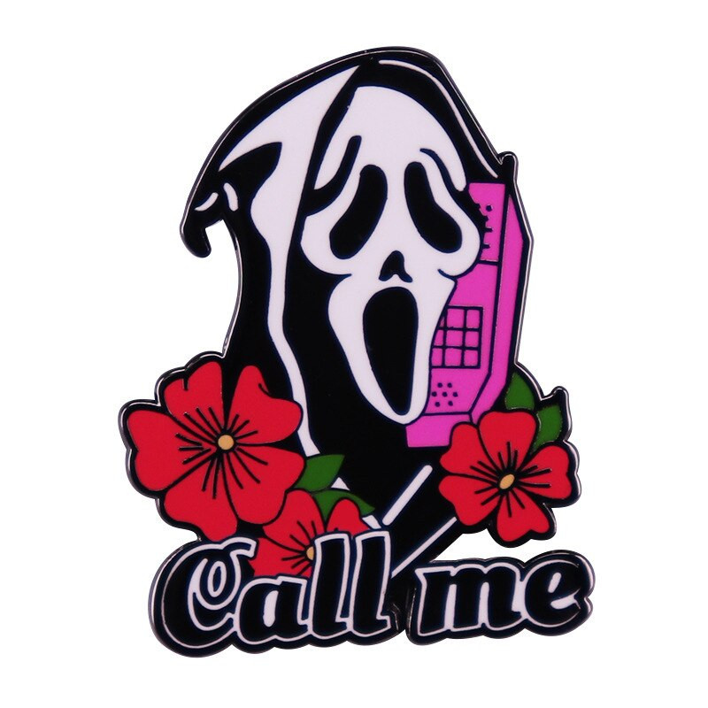 C3567 Emajlirane igle za lik za Noć vještica Broš iz horor filmova Odjeća Ruksak Značke za rever Modni nakit Dodaci Pokloni