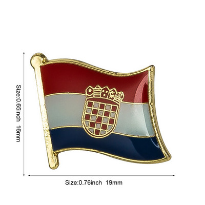 Insigna Steagul Tara Insigna Steagul Brosa Steagul National Ace De Reveru International Travel Pins Colectii 1Buc