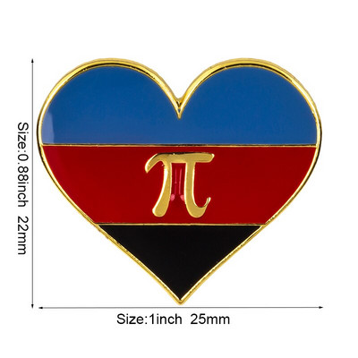 Vikerkaarekujuline südamekujuline uhkusemärk, nööpnõel, metallist märgid, dekoratiivsed prossinõelad riiete jaoks Prossi ehted