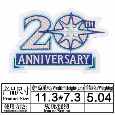 Módne cvičenie Nosenie lepidla Vyšívaný odznak Látková nálepka Nášivka Vyšívaná pečať Alfanumerické železné záplaty 60 Emblém