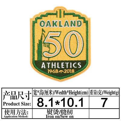 Módne cvičenie Nosenie lepidla Vyšívaný odznak Látková nálepka Nášivka Vyšívaná pečať Alfanumerické železné záplaty 60 Emblém