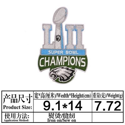 Módne cvičenie Nosenie lepidla Vyšívaný odznak Látková nálepka Nášivka Vyšívaná pečať Alfanumerické železné záplaty 60 Emblém