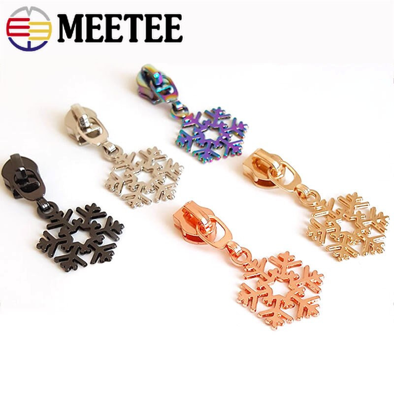 5/10/20 buc Meetee Fermoar Glisor pentru 5 # Nylon Fermoar Geanta Jachetă Îmbrăcăminte Îmbrăcăminte Fermoar Cap Extractor Seturi de Reparare Accesorii de cusut DIY