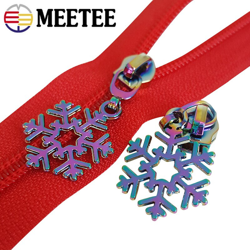 5/10/20 buc Meetee Fermoar Glisor pentru 5 # Nylon Fermoar Geanta Jachetă Îmbrăcăminte Îmbrăcăminte Fermoar Cap Extractor Seturi de Reparare Accesorii de cusut DIY