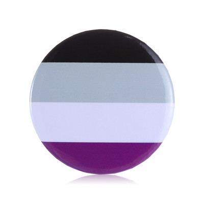 1kom Ponosna zastava duginih boja Značka od bijelog lima Podrška za lezbijke biseksualne transrodne osobe Simbol ikone pribadače Broš Dodaci za nakit