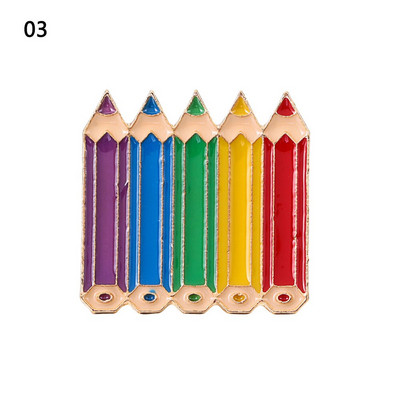 1kom Ponosna zastava duginih boja Značka od bijelog lima Podrška za lezbijke biseksualne transrodne osobe Simbol ikone pribadače Broš Dodaci za nakit