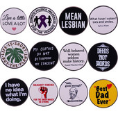 C3272 Life Quotes emailiga nööpnõelad Smile to World Inspireerivad pross rinnanõelad Märgid Inspireeritud ehted naistele meestele kingitused