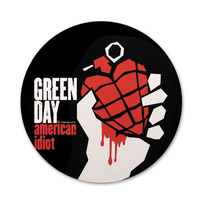 GREEN DAY DOOKIE AMERIČKE Ikone Igle Dekoracija znački Broševi Metalne značke za odjeću Dekoracija ruksaka 58 mm