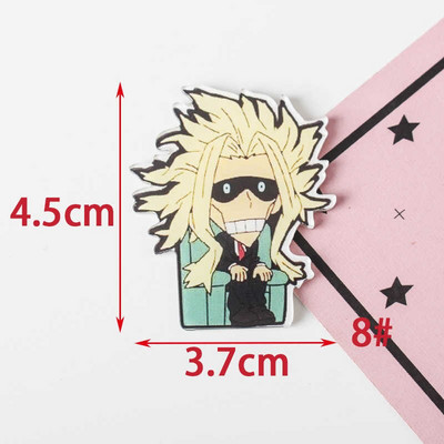 TQ 1 ΤΕΜ. υπέροχη μίξη κινουμένων σχεδίων My Hero Academia για ακρυλικά σήματα ρούχων Εικονίδια Kawaii στο The Backpack Pin Brooch Badge Z61