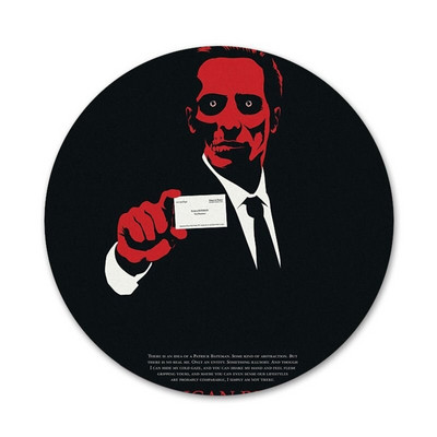 Americký psycho odznak brošňa špendlíky doplnky na oblečenie batoh dekorácia darček 58mm