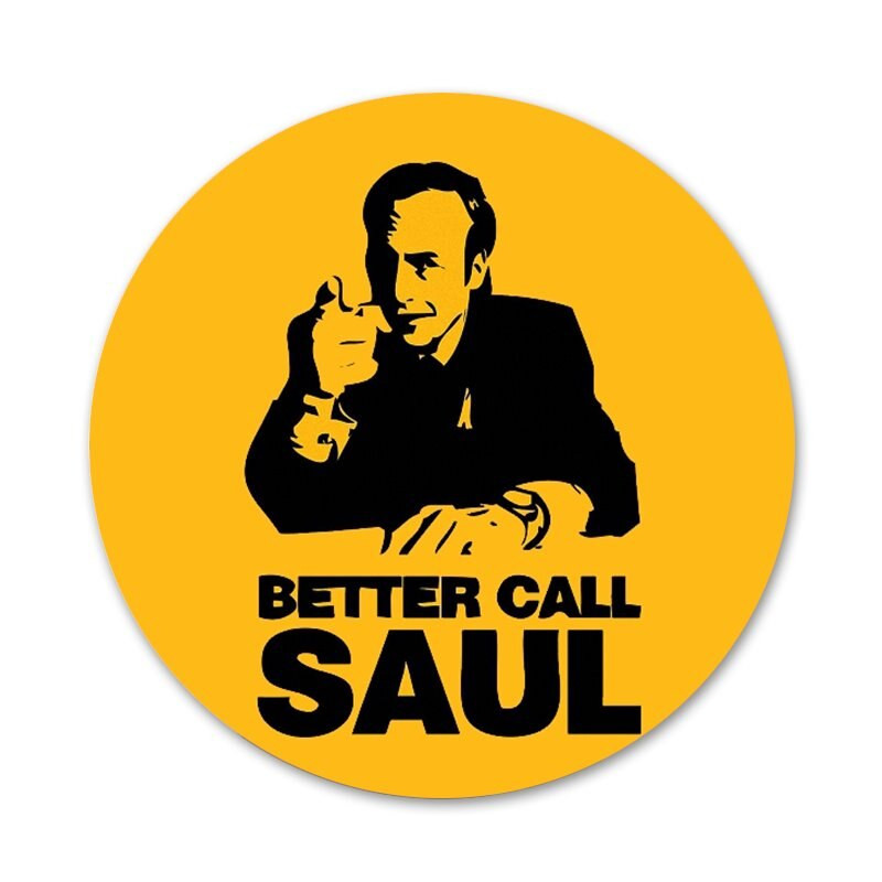 Ikony Better Call Saul, špendlíky, odznaky, dekorácie, brošne, kovové odznaky na oblečenie, dekorácia batohu 58 mm