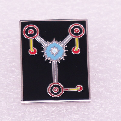 C1265 Colecția de filme Creativitate Ace emailate Femei Insigna Rucsac Guler Ace de rever Bijuterii pentru pălărie