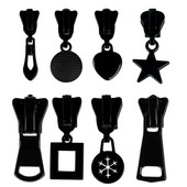 5/10 komada Meetee 3# 5# 8# 10# 15# 20# Povlačenje patentnog zatvarača za smolasti patentni zatvarač za šatorske patentne zatvarače Povlakač za glavu jakne DIY Materijal za popravak odjeće