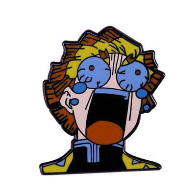 C3316 Demon Slayer Chibi emajl igla Prilagođeni broš Tanjirou Nezuko Zenitsu Inosuke Giyuu značka za rever Crtić Nakit Poklon