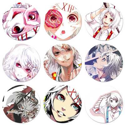 anime JUUZOU SUZUYA Tokyo Ghoul Icons Καρφίτσες Διακοσμητικό σήμα Καρφίτσες Μεταλλικές κονκάρδες για ρούχα Διακόσμηση σακιδίου πλάτης