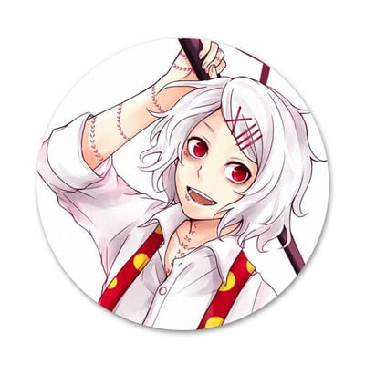 Anime JUUZOU SUZUYA Tokyo Ghoul Ikony Špendlíky Odznak Dekorácia Brošne Kovové Odznaky Na Oblečenie Batoh Dekorácia