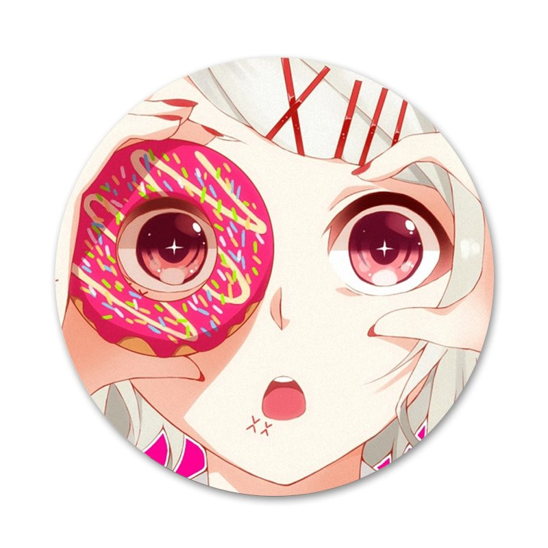 Anime JUUZOU SUZUYA Tokyo Ghoul Ikony Špendlíky Odznak Dekorácia Brošne Kovové Odznaky Na Oblečenie Batoh Dekorácia