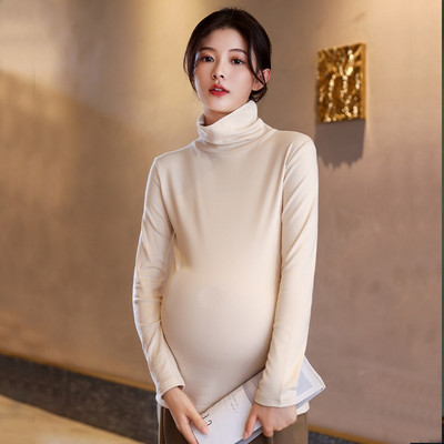 Kõrge kraega pluus rasedatele