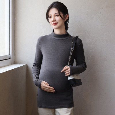 Kõrge kraega pluus rasedatele