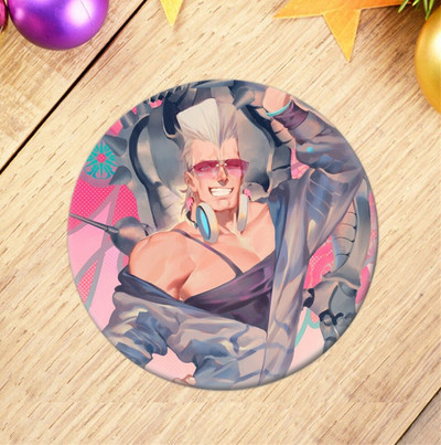 JoJos veidrad seiklusfilmi märgi pross Jotaro Kujo Jonathan Joestar Joseph Giorno Giovanna lapel Anime Pins seljakottide jaoks