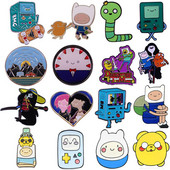 C1276 Anime ikone Manga figure Slatke metalne emajlirane igle Bedž Broš Ruksak Torba Ovratnik Rever Nakit Pokloni za djecu Prijatelji