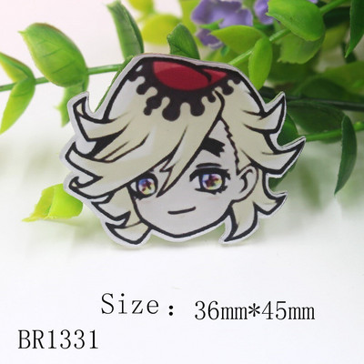 20325-1,5 бр./лот анимационен акрилен плосък гръб Аксесоари за бижута материали, Направи си сам ръчно изработена украса за детска прическа