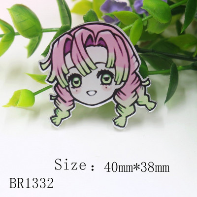 20325-1,5 бр./лот анимационен акрилен плосък гръб Аксесоари за бижута материали, Направи си сам ръчно изработена украса за детска прическа