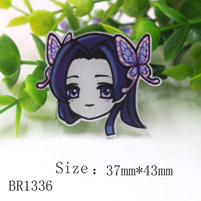 20325-1,5 бр./лот анимационен акрилен плосък гръб Аксесоари за бижута материали, Направи си сам ръчно изработена украса за детска прическа