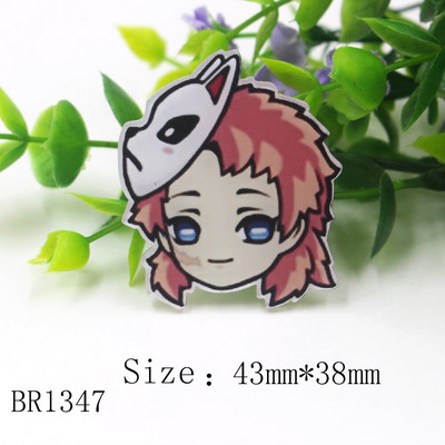 20325-1,5 бр./лот анимационен акрилен плосък гръб Аксесоари за бижута материали, Направи си сам ръчно изработена украса за детска прическа