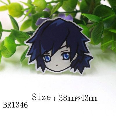 20325-1,5 бр./лот анимационен акрилен плосък гръб Аксесоари за бижута материали, Направи си сам ръчно изработена украса за детска прическа