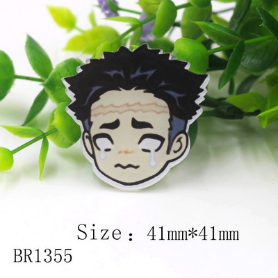 20325-1,5 бр./лот анимационен акрилен плосък гръб Аксесоари за бижута материали, Направи си сам ръчно изработена украса за детска прическа