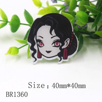 20325-1,5 бр./лот анимационен акрилен плосък гръб Аксесоари за бижута материали, Направи си сам ръчно изработена украса за детска прическа