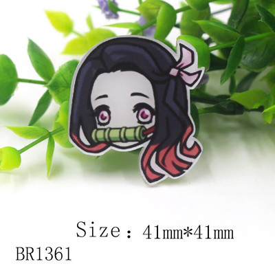 20325-1,5 бр./лот анимационен акрилен плосък гръб Аксесоари за бижута материали, Направи си сам ръчно изработена украса за детска прическа