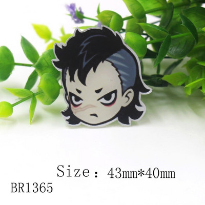 20325-1,5 бр./лот анимационен акрилен плосък гръб Аксесоари за бижута материали, Направи си сам ръчно изработена украса за детска прическа