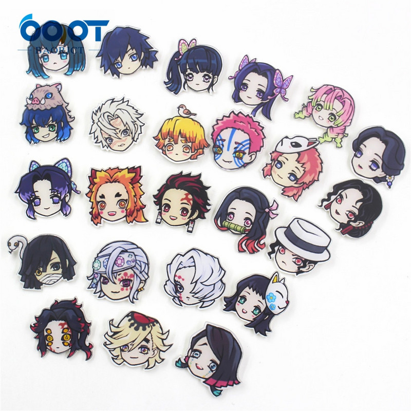 20325-1,5 бр./лот анимационен акрилен плосък гръб Аксесоари за бижута материали, Направи си сам ръчно изработена украса за детска прическа