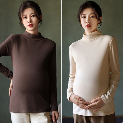 Bluză casual de damă cu guler înalt