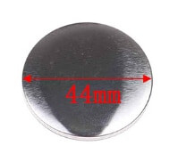 10 komada 37-58 mm plastične metalne prazne igle za značke, dijelovi za gumbe, pribor za izradu gumba za odjeću, metalni DIY materijali za rukotvorine