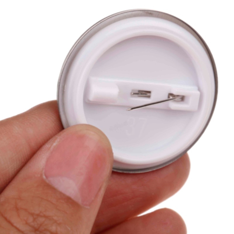 10 komada 37-58 mm plastične metalne prazne igle za značke, dijelovi za gumbe, pribor za izradu gumba za odjeću, metalni DIY materijali za rukotvorine